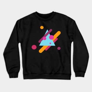 geometric Crewneck Sweatshirt